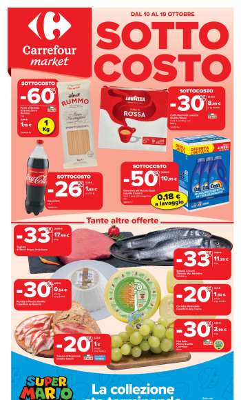 Volantino Carrefour - 10/10/2025 - 19/10/2025.