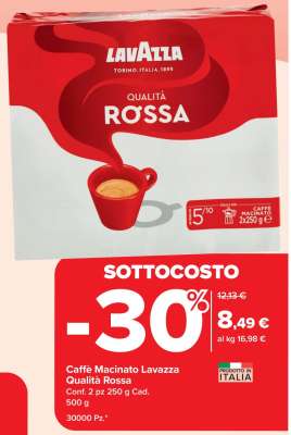 Caffè Macinato Lavazza Qualità Rossa