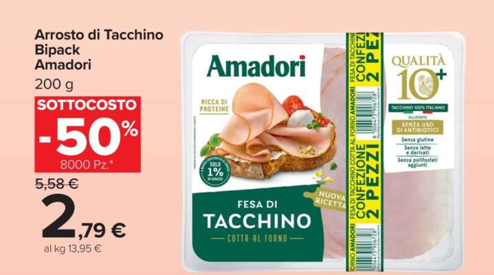Arrosto di Tacchino Bipack Amadori