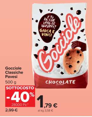 Gocciole Classiche Pavesi