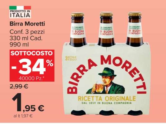 BIRRA MORETTI