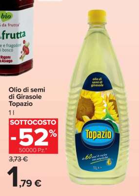 Olio di Semi di Girasole Topazio