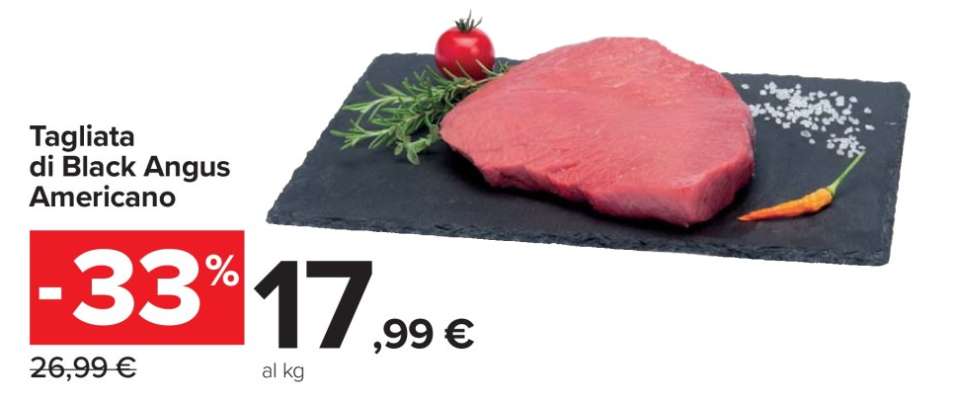 Tagliata di Black Angus Americano