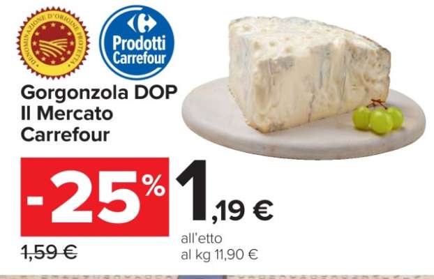 Gorgonzola DOP Il Mercato Carrefour