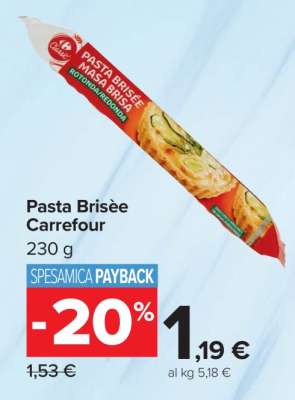 Pasta Brisèe Carrefour