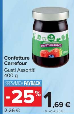 Confetture Carrefour