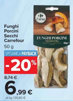Funghi Porcini Secchi Carrefour