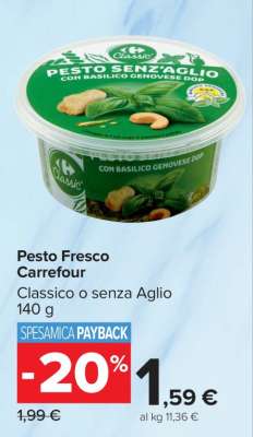 Pesto Fresco Carrefour