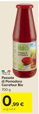 Passata di Pomodoro Carrefour Bio