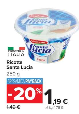 Ricotta Santa Lucia