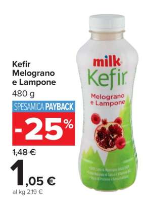 Kefir Melograno e Lampone