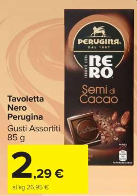 Tavoletta Nero Perugina