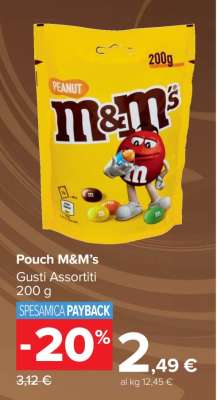 Pouch M&M's