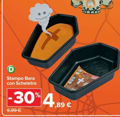 Stampo Bara con Scheletro