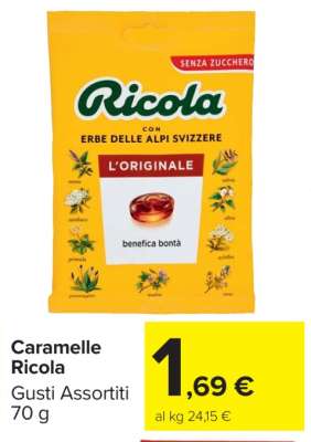 CARAMELLE RICOLA