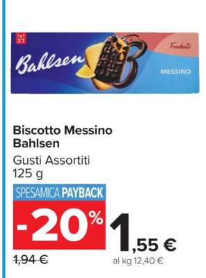 Biscotto Messino Bahlsen