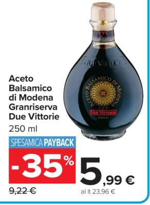 Aceto Balsamico di Modena Granriserva Due Vittorie