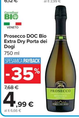 Prosecco DOC Bio Extra Dry Porta dei Dogi