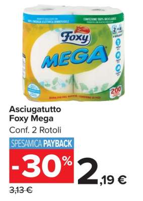 Asciugatutto Foxy Mega
