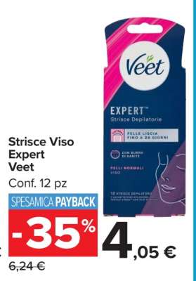 Strisce Viso Expert Veet