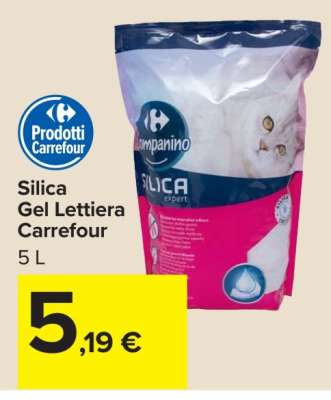 Silica Gel Lettiera Carrefour