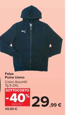 Felpa Puma Uomo