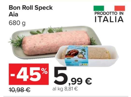 Bon Roll Speck Aia