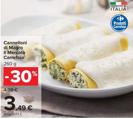Cannelloni di Magro Il Mercato Carrefour
