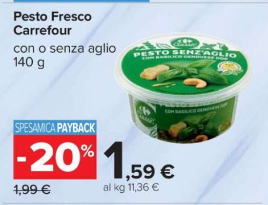 Pesto Fresco Carrefour