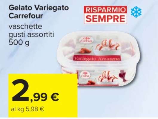 Gelato Variegato Carrefour