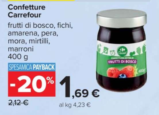 Confetture Carrefour