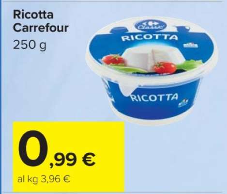 Ricotta Carrefour