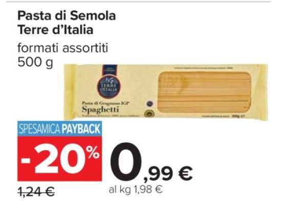 Pasta di Semola Terre d'Italia