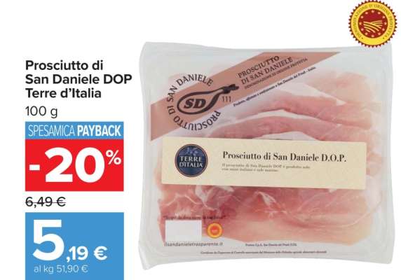 Prosciutto di San Daniele DOP Terre d'Italia