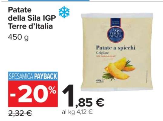 Patate della Sila IGP Terre d’Italia