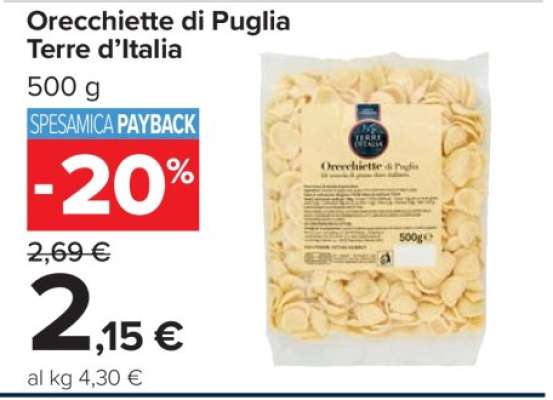 Orecchiette di Puglia Terre d’Italia