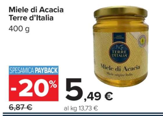 Miele di Acacia Terre d’Italia