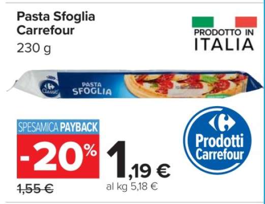 Pasta Sfoglia Carrefour