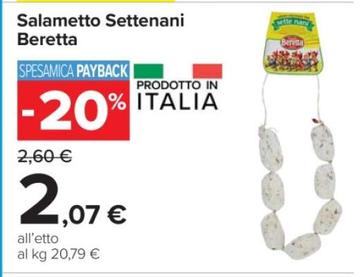 Salametto Settenani Beretta