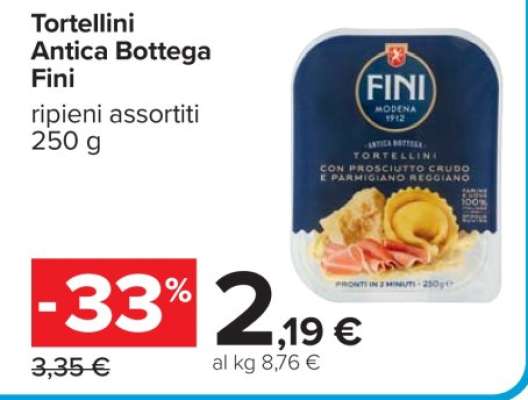 Tortellini Antica Bottega Fini