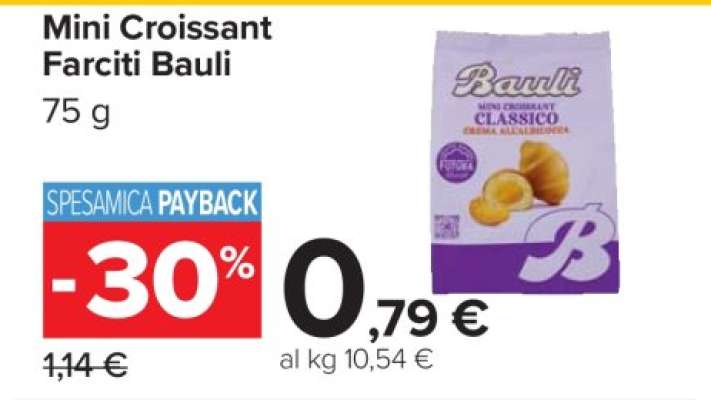 Mini Croissant Farciti Bauli