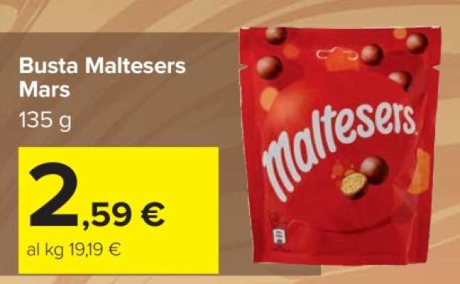 Busta Maltesers Mars