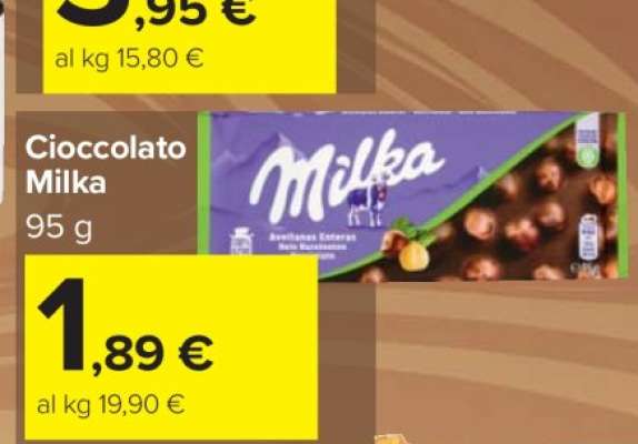 CIOCCOLATO MILKA