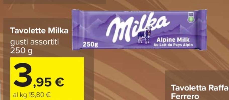 Tavolette Milka