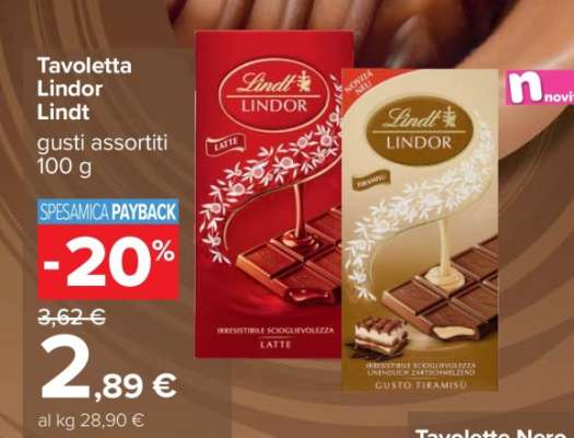 Tavoletta Lindor Lindt
