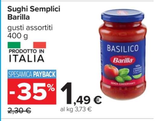 Sughi Semplici Barilla
