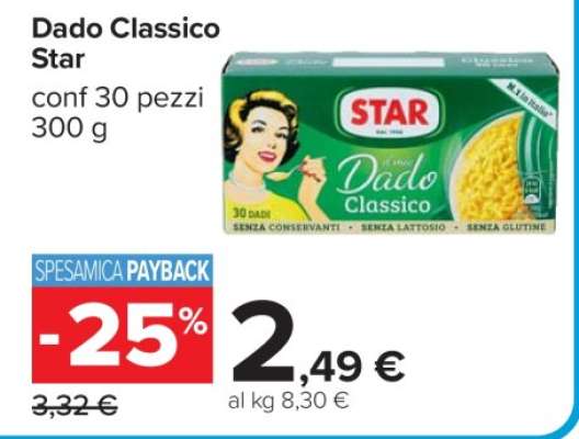 DADO CLASSICO STAR