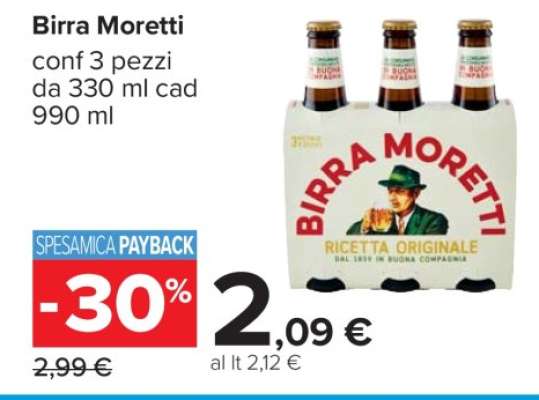 BIRRA MORETTI