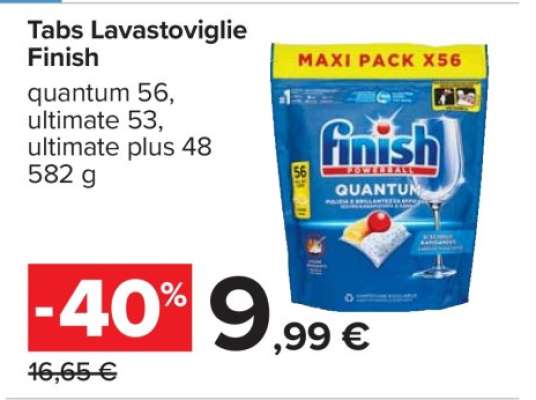 Tabs Lavastoviglie Finish