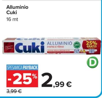 ALLUMINIO CUKI